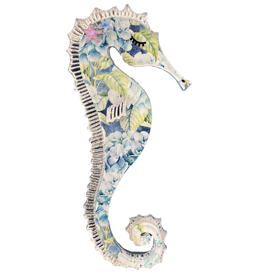 Cleo the Seahorse  - Brooch