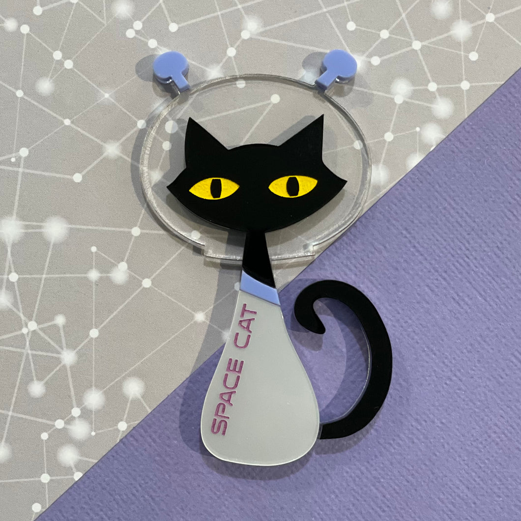 Space Kitty - brooch